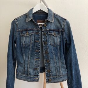 Burberry Brit Cropped Denim Jacket